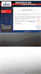 Mobile Screenshot of mansfieldisdconstruction.com